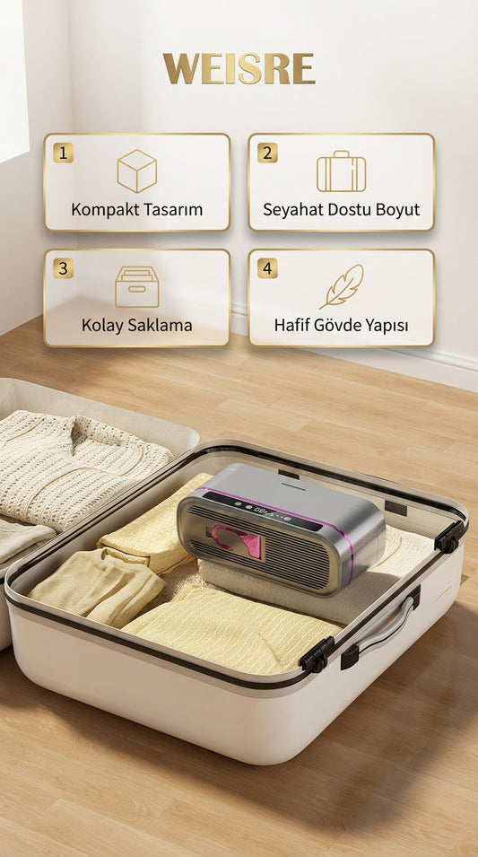 Kış Aylarında ve Seyahatlerde Hayat Kurtaran İcat: Taşınabilir Kurutma Makineleri