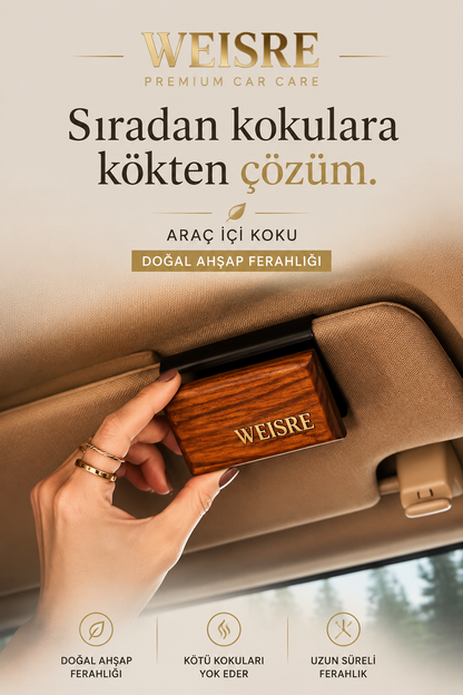 Araç Kokusu – Doğal Ahşap Ferahlığı ile Kötü Kokulara Son