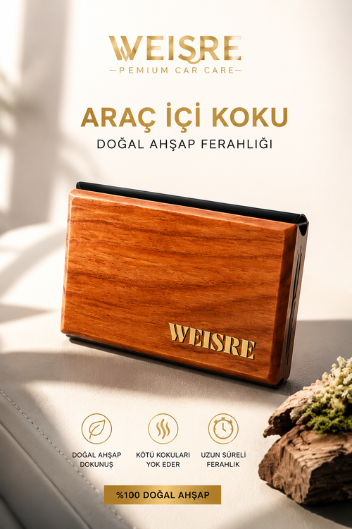 Araç Kokusu – Doğal Ahşap Ferahlığı ile Kötü Kokulara Son